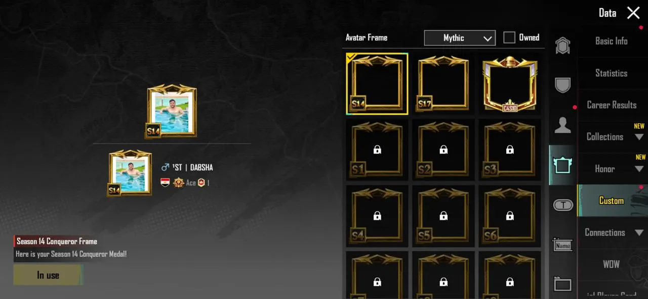 IK1030 // Season 14 Conqueror, Rare Lab Skins, Popular Vehicles, Unique Parachutes, Legendary Emotes